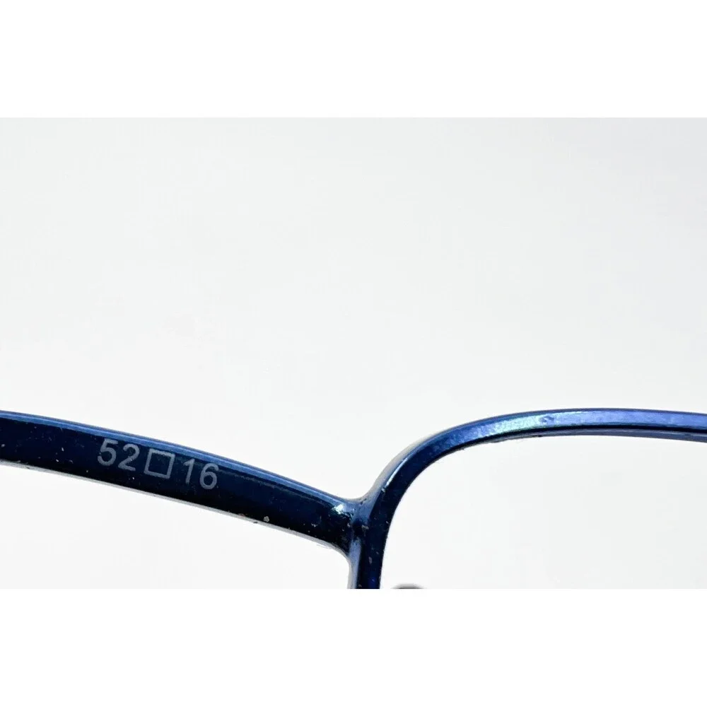 Jennifer Eyeglasses Kids Blue Rectangular Metal Frame 52-16-135